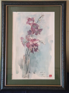 WP189　Orchid /蘭　¥80,000　B4判258×365