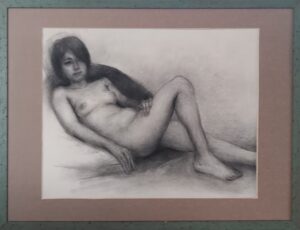 WP200　Nude drawing /裸婦デッサン　¥180,000　大全紙545×727